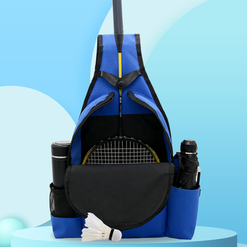 Sportska torba za badminton i tenis s dvostrukim remenom, vodootporna Oxford tkanina, Hao Yue, za odrasle