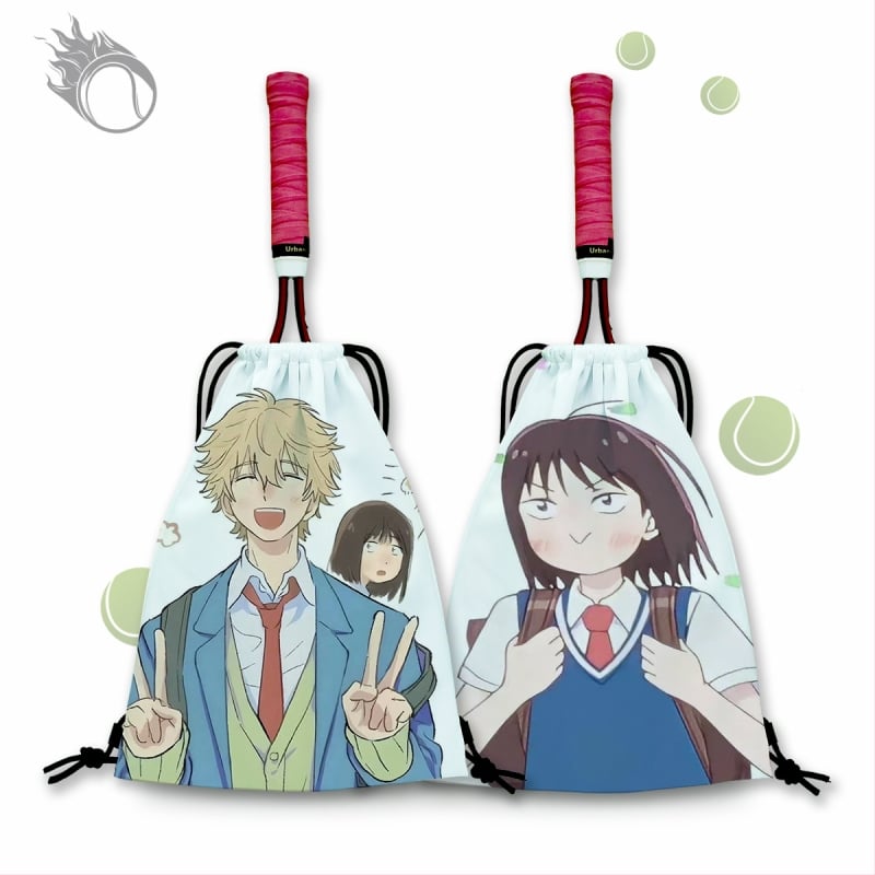 Torba za rakete za mlade i učenike, univerzalna za tenis i badminton, prijenosna, poliesterska