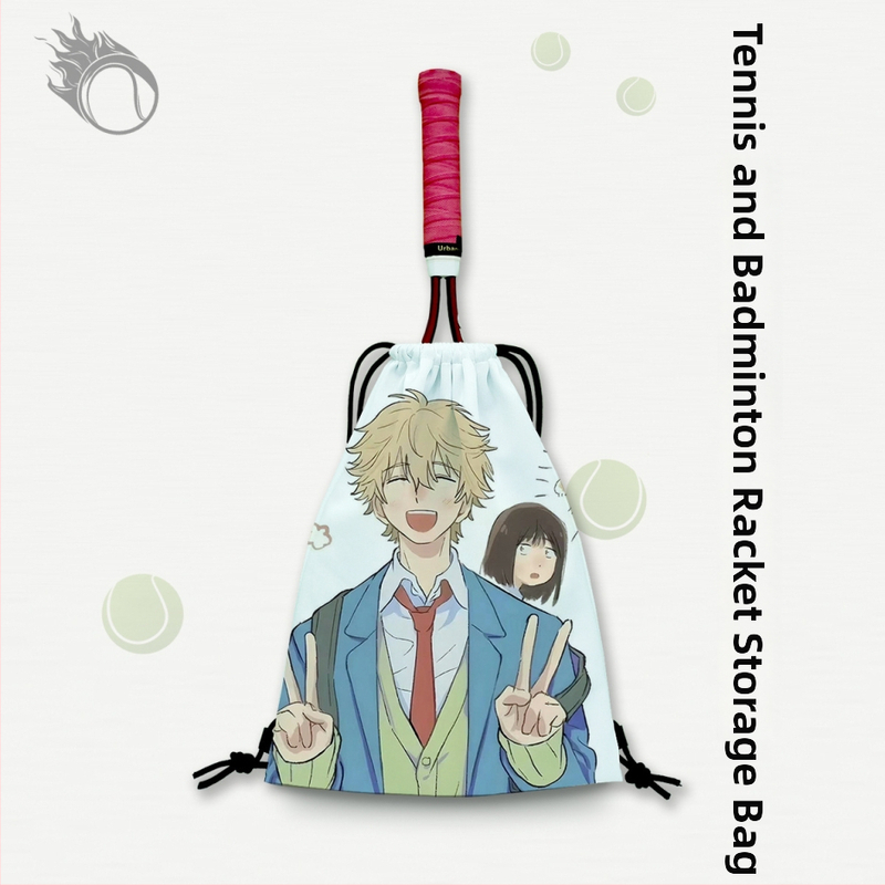 Torba za rakete za mlade i učenike, univerzalna za tenis i badminton, prijenosna, poliesterska