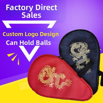 Galda tenisa raketes vāciņš ķirbja formas, ar aizmugures kabatu 3 bumbiņām, ūdensizturīgs, pārnēsājams un elpojošs (ķirbja forma; aizmugures kabata 3 bumbiņām; ūdensizturīgs; pārnēsājams; elpojošs)