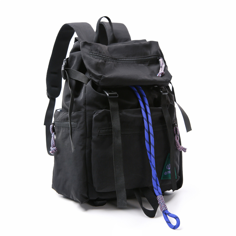 Unisex planinarski ruksak – ultra lagani najlonski ruksak za aktivnosti na otvorenom, velika zapremina, zakrivljene naramenice, podstava od poliestera, stil opuštenog putovanja, zimsko izdanje 2025