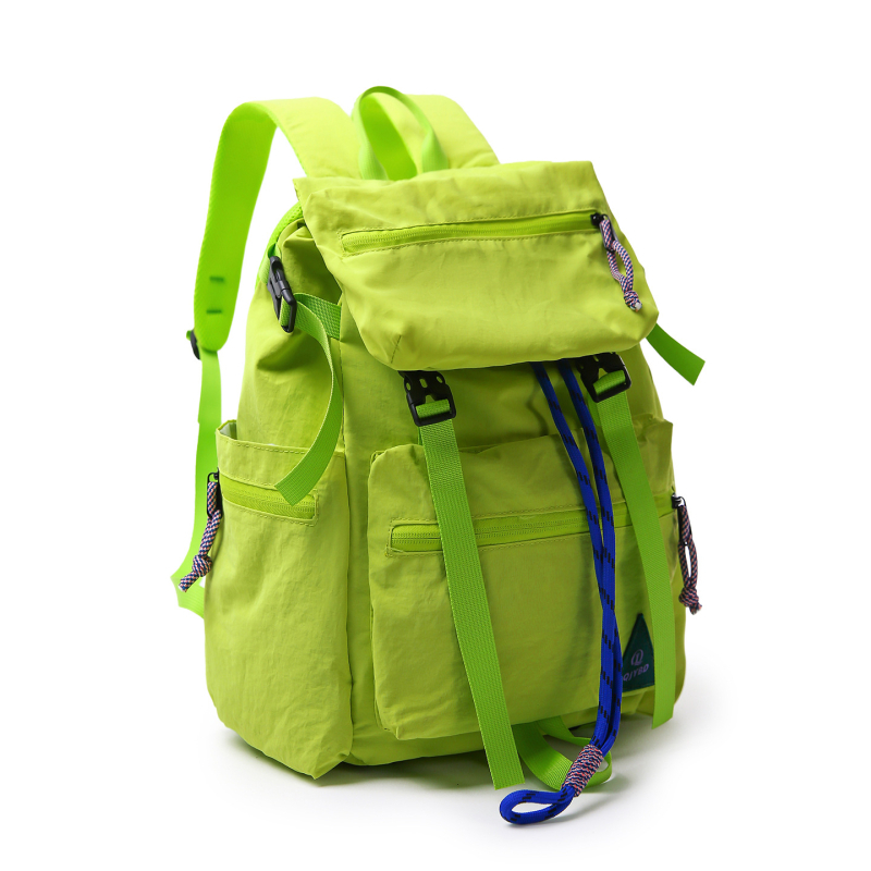 Unisex planinarski ruksak – ultra lagani najlonski ruksak za aktivnosti na otvorenom, velika zapremina, zakrivljene naramenice, podstava od poliestera, stil opuštenog putovanja, zimsko izdanje 2025