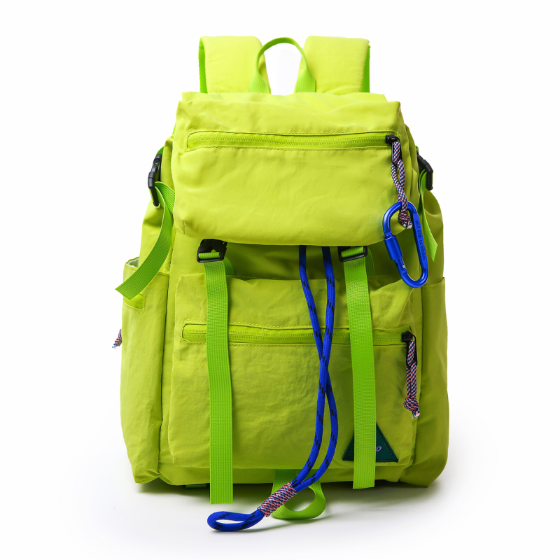 Unisex planinarski ruksak – ultra lagani najlonski ruksak za aktivnosti na otvorenom, velika zapremina, zakrivljene naramenice, podstava od poliestera, stil opuštenog putovanja, zimsko izdanje 2025