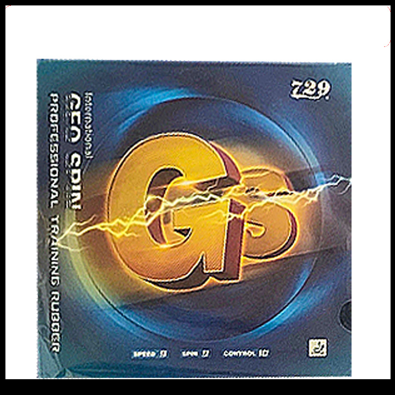 Guma pentru paleta de ping-pong – Brand 729, Număr produs GS Training Set, Tip gumă: Anti-Rubber, Specificație: Single Piece, Scop: Tenis de masă
