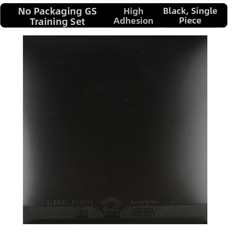 Guma pentru paleta de ping-pong – Brand 729, Număr produs GS Training Set, Tip gumă: Anti-Rubber, Specificație: Single Piece, Scop: Tenis de masă