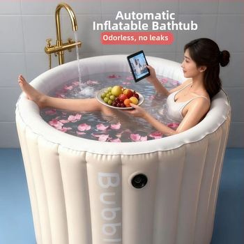 Φουσκωτή αναδιπλούμενη λεκάνη μπάνιου, PVC, μονωμένη, για ενήλικες