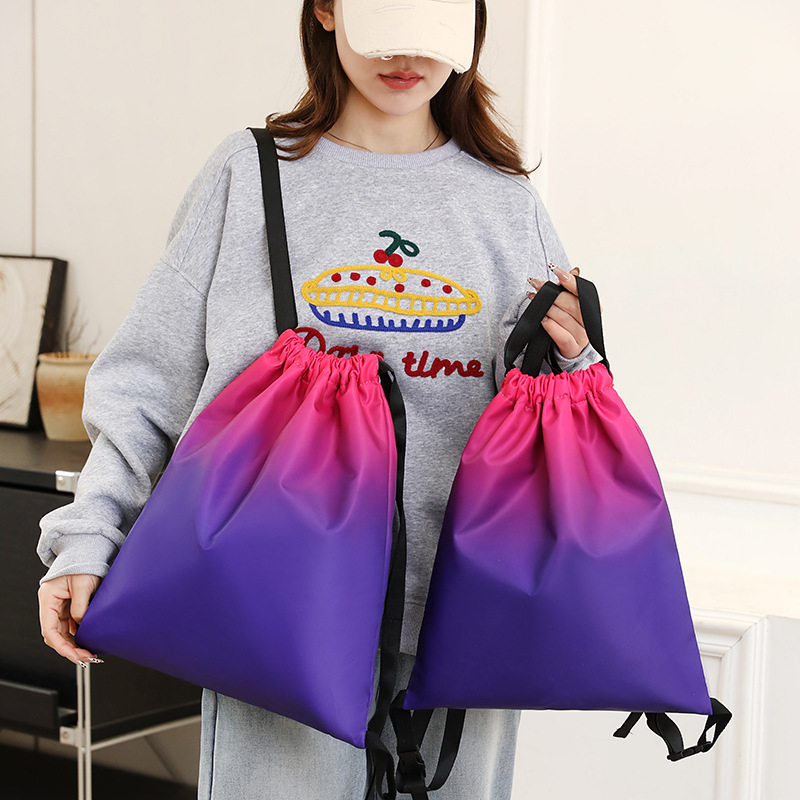 Sportski ruksak - Veliki kapacitet, Vodootporan, Prozračan, Nylon, Zatvaranje šnirem, Za aktivnosti na otvorenom