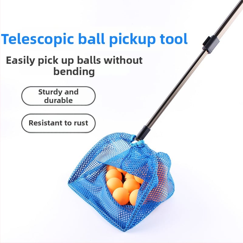 Galda tenisa bumbiņu savācējs ar teleskopisku tīklu — materiāls: Cits; zīmols: Cits; produkta kategorija: galda tenisa bumbiņu savācēja mašīna; piemērojamie scenāriji: Cits