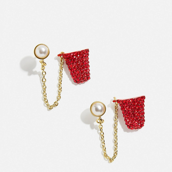 Geomeetrilised kõrvarõngad, IN stiil, unisex — vask, elektroplaatimine