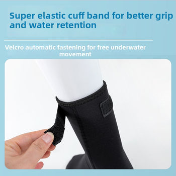 Șosete de scufundare OBEESI, neopren 3/5 mm, antiderapante, pentru mers prin apă și surfing (adulți)