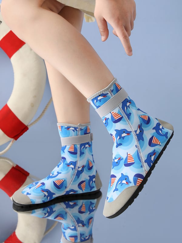 Șosete de scufundare din Lycra pentru adulți, încălțăminte de apă înaltă pentru snorkeling, rezistente la tăiere, încălțăminte de plajă de vară