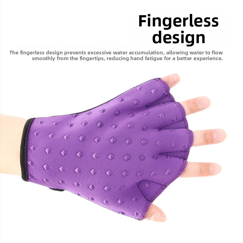 Plávacie rukavice s dizajnom webbed paddle na tréning, gumové potápačské rukavice na leto (Materiál: Konzultácia; Spracovanie na zákazku: Áno; Kategória produktu: Iné)