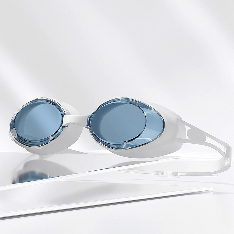 Σετ γυαλιών κολύμβησης για ενήλικες με σκούφο, HD anti-fog, αδιάβροχα, PC φακοί