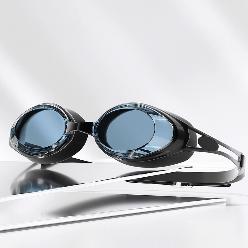 Σετ γυαλιών κολύμβησης για ενήλικες με σκούφο, HD anti-fog, αδιάβροχα, PC φακοί