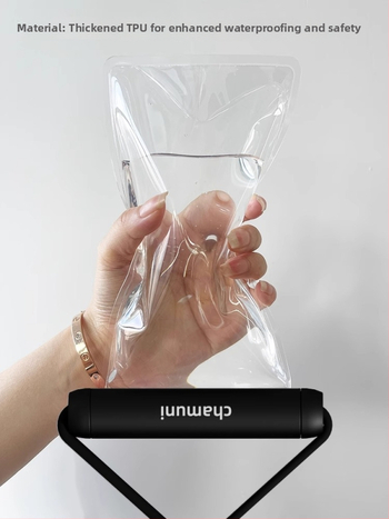 Ūdensdroša tālruņa soma ar skārienjūtīgu ekrānu, plūstoša TPU, viena ierīces ietilpība, pielāgots logotips – āra nodarbībām