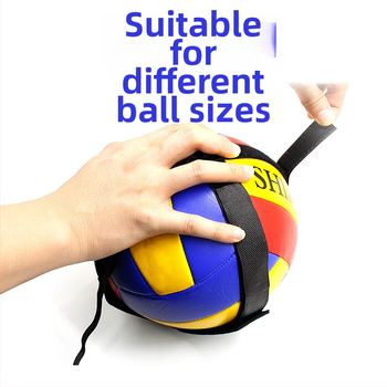 Volejbola trenēšanas josta spike treniņiem un bumbu atsitienam – neilons, mašīnas šuvums, logotipa druka ir pieejama, piemērots kājām volejbolam