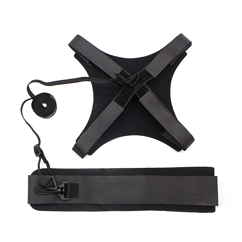 Volejbola trenēšanas josta spike treniņiem un bumbu atsitienam – neilons, mašīnas šuvums, logotipa druka ir pieejama, piemērots kājām volejbolam