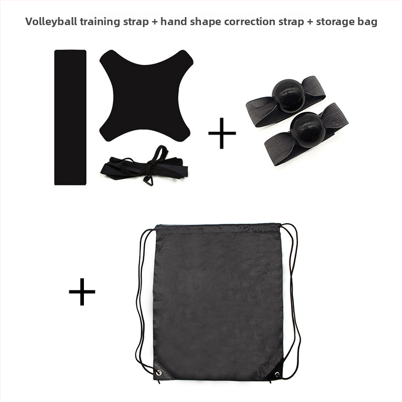 Volejbola trenēšanas josta spike treniņiem un bumbu atsitienam – neilons, mašīnas šuvums, logotipa druka ir pieejama, piemērots kājām volejbolam