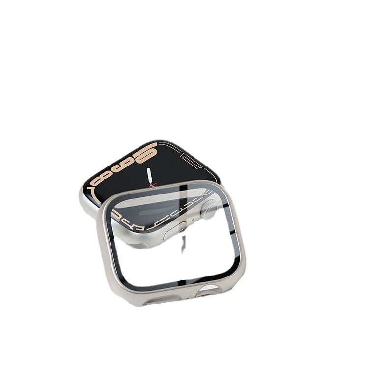 PC aizsargkorpuss Apple Watch ar integrētu karstumizturīgu ekrāna aizsargu