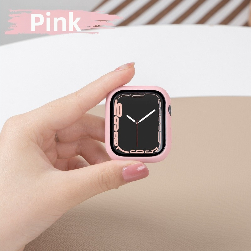 PC ochranný kryt pre Apple Watch s integrovaným tvrdeným sklom na obrazovke