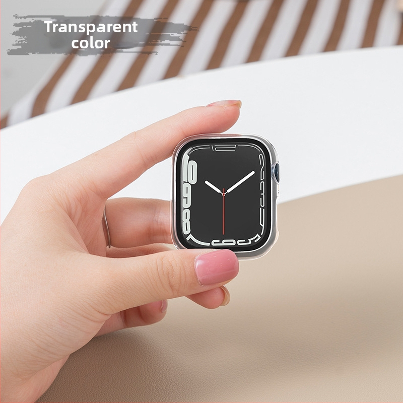 PC aizsargkorpuss Apple Watch ar integrētu karstumizturīgu ekrāna aizsargu