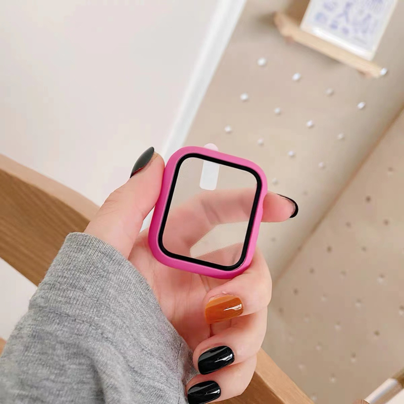 PC aizsargkorpuss Apple Watch ar integrētu karstumizturīgu ekrāna aizsargu