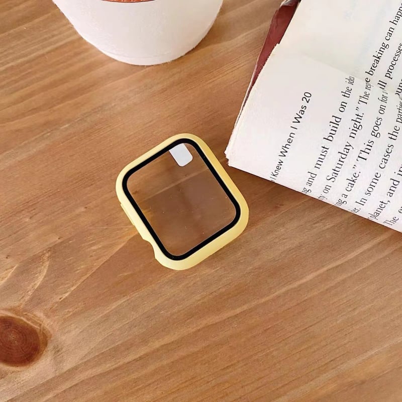 PC aizsargkorpuss Apple Watch ar integrētu karstumizturīgu ekrāna aizsargu