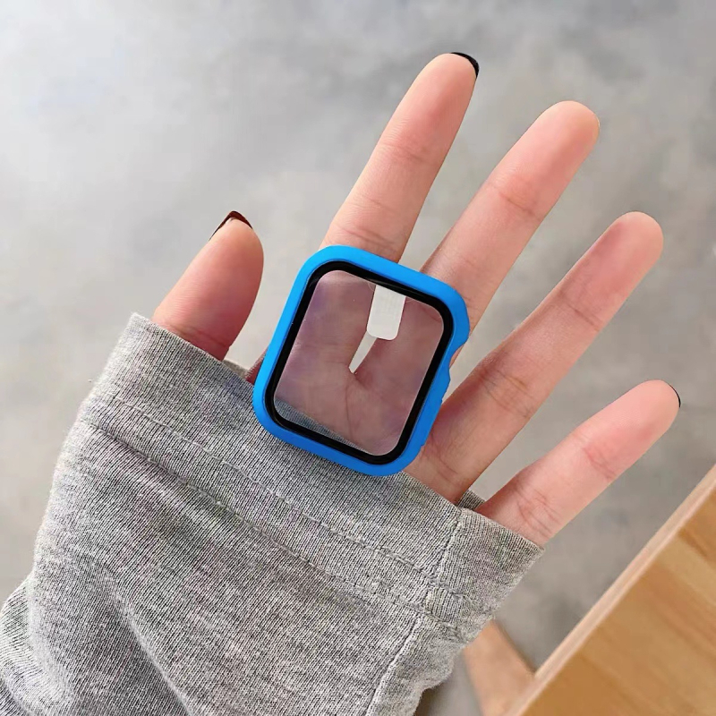 PC aizsargkorpuss Apple Watch ar integrētu karstumizturīgu ekrāna aizsargu