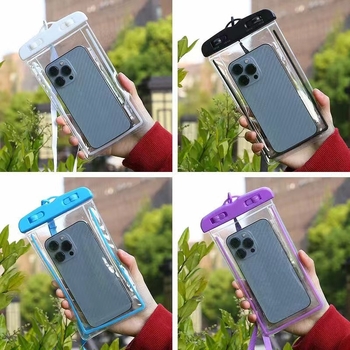 Podvodna futrola za telefon s osjetnim zaslonom, vodootporna PVC vrećica, kapacitet 0,5 L, kompatibilno s Apple i Huawei