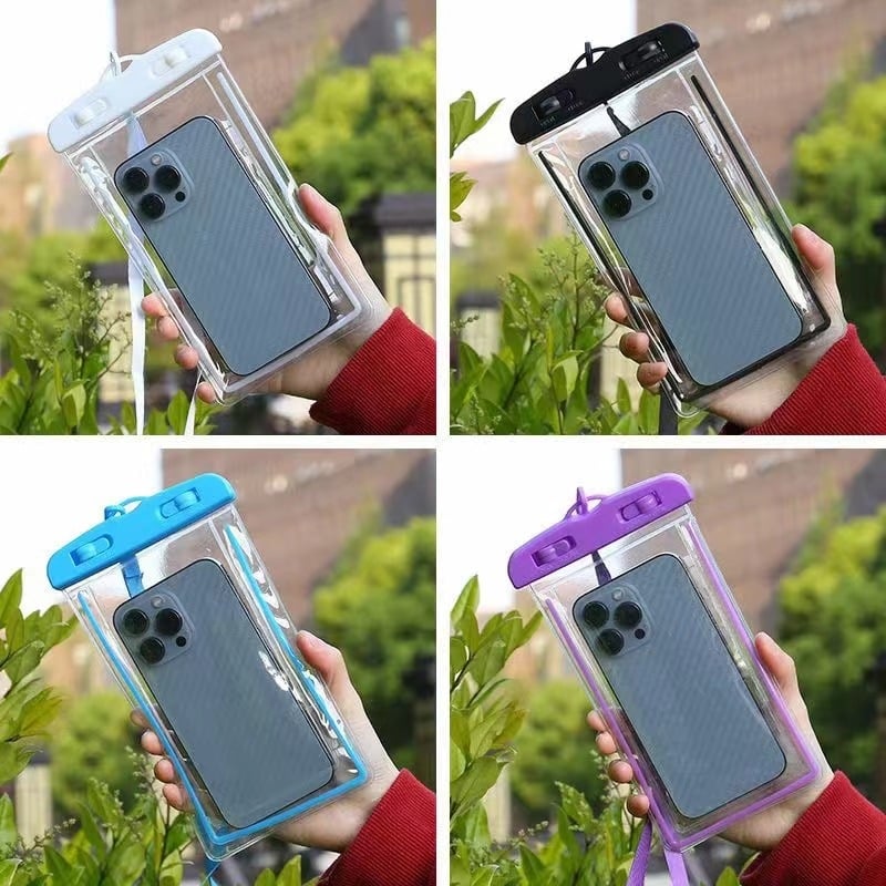 Podvodna futrola za telefon s osjetnim zaslonom, vodootporna PVC vrećica, kapacitet 0,5 L, kompatibilno s Apple i Huawei