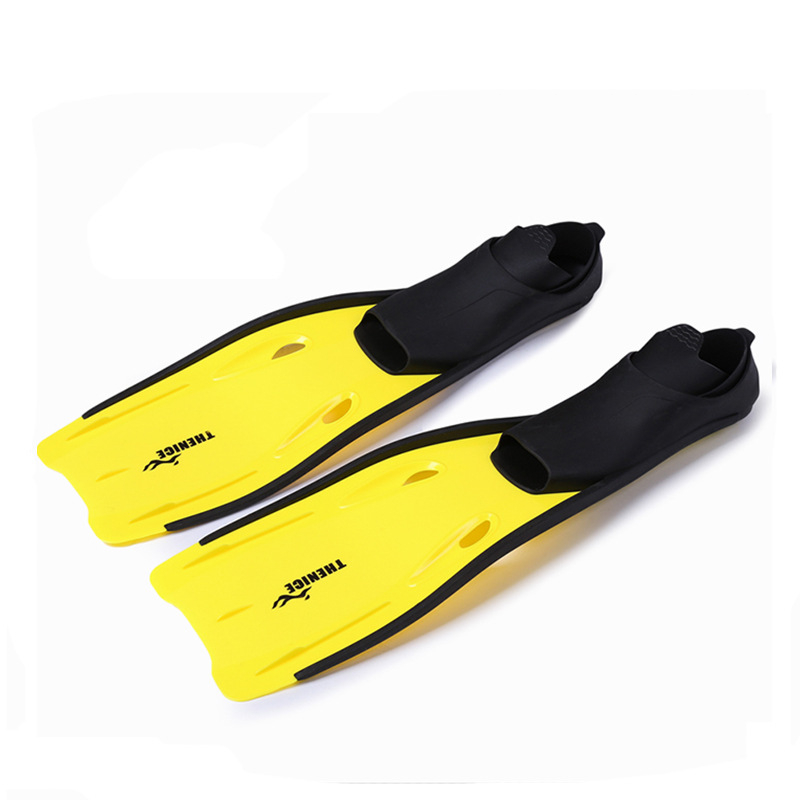 Duge lagane ronilačke peraje za vježbanje slobodnog ronjenja, odrasli – THENICE, Materijal: TPR guma + PP