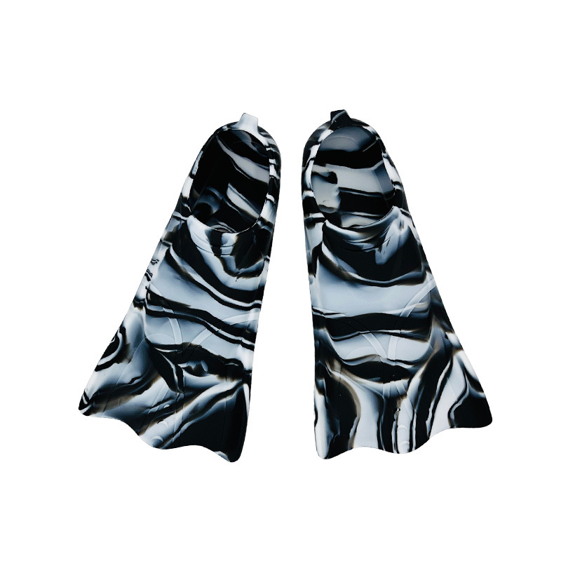 XFY silikonske kratke plivačke peraje za trening, unisex, za slobodni stil i prsni stil, ronjenje