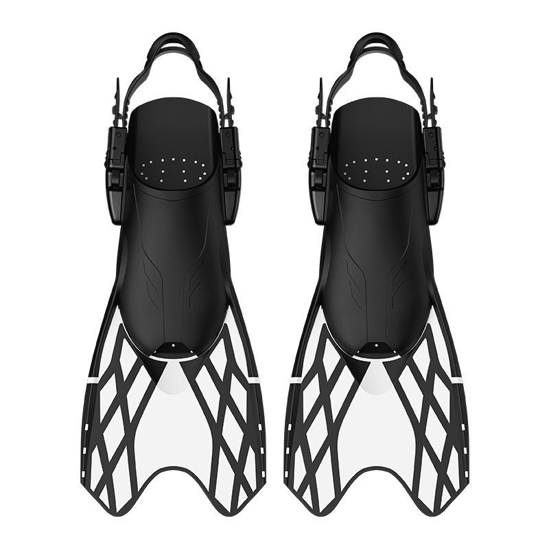 Songxin σιλικονούχα πτερύγια για ενήλικες – διπλής χρήσης κατάδυση και σνόρκελινγκ, ρυθμιζόμενα πτερύγια προπόνησης ελεύθερου στυλ