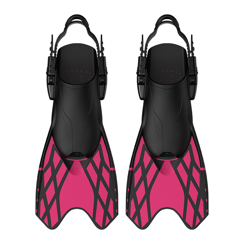 Songxin σιλικονούχα πτερύγια για ενήλικες – διπλής χρήσης κατάδυση και σνόρκελινγκ, ρυθμιζόμενα πτερύγια προπόνησης ελεύθερου στυλ