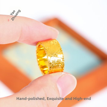 Gredzens no vara, elektroplatīšana, antīkā stila rokas rotaslietas, unisex, zīmols P·z accessories