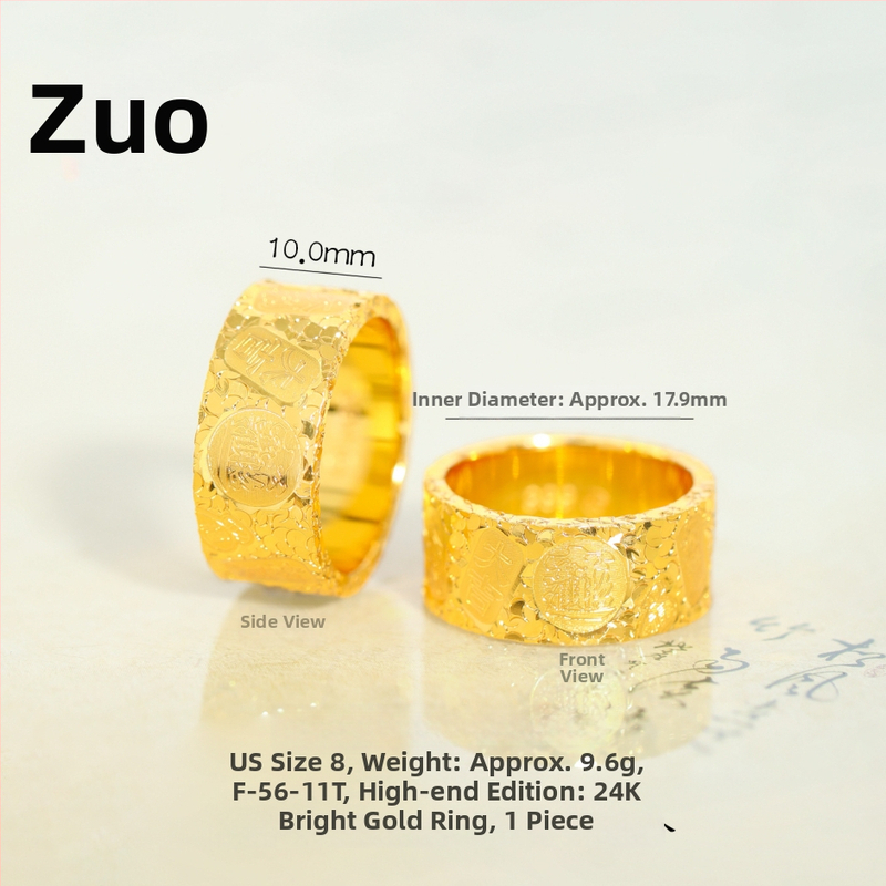 Gredzens no vara, elektroplatīšana, antīkā stila rokas rotaslietas, unisex, zīmols P·z accessories