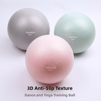 Minge Pilates Yoga cu textură antiderapantă pentru antrenamentul mușchilor centrali — PVC, 150 g, Trainbo