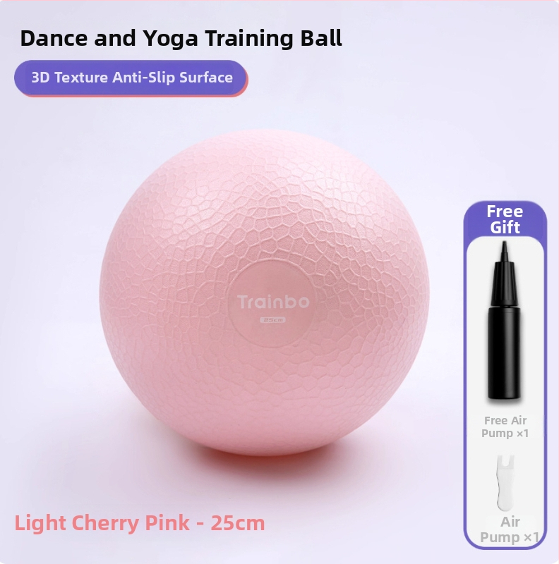 Minge Pilates Yoga cu textură antiderapantă pentru antrenamentul mușchilor centrali — PVC, 150 g, Trainbo