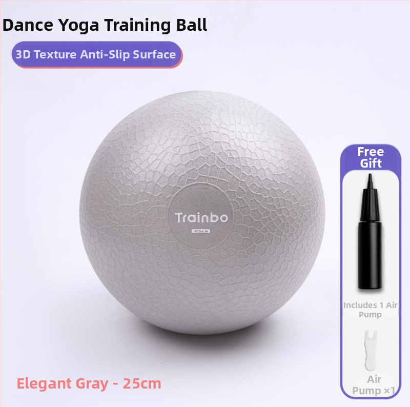 Minge Pilates Yoga cu textură antiderapantă pentru antrenamentul mușchilor centrali — PVC, 150 g, Trainbo