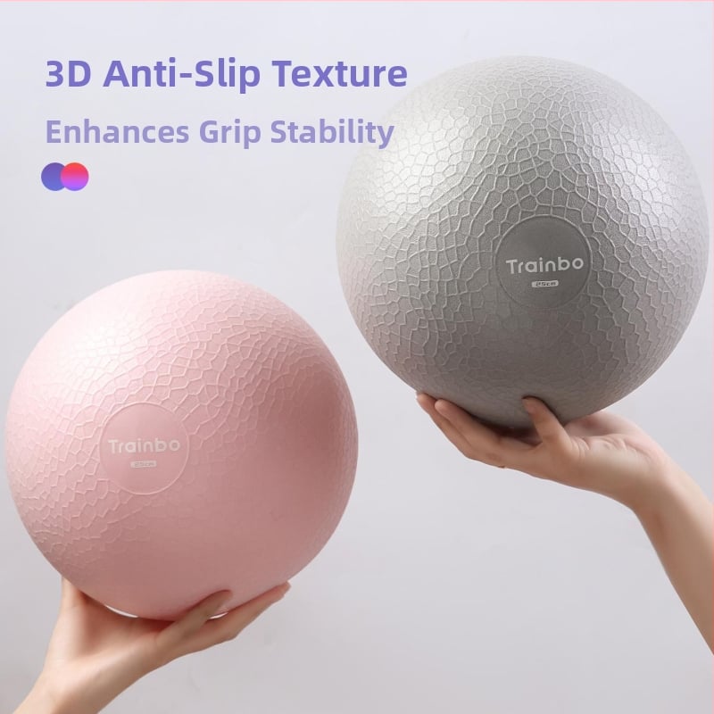 Minge Pilates Yoga cu textură antiderapantă pentru antrenamentul mușchilor centrali — PVC, 150 g, Trainbo