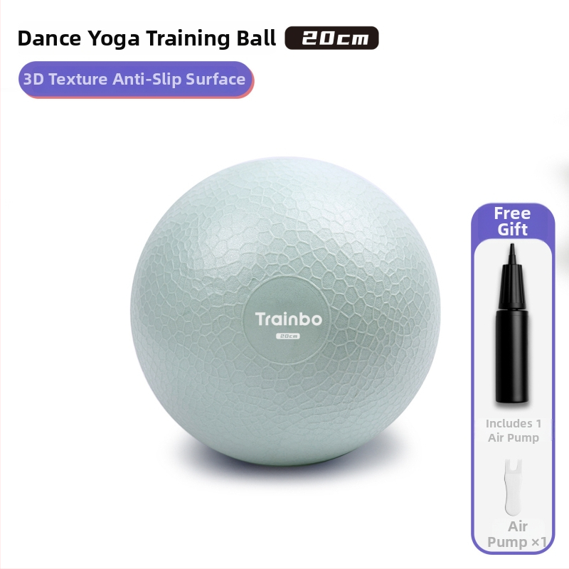 Minge Pilates Yoga cu textură antiderapantă pentru antrenamentul mușchilor centrali — PVC, 150 g, Trainbo