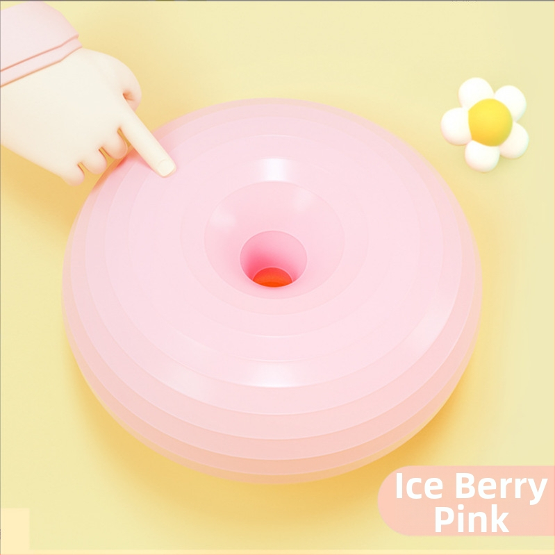 minge de yoga din PVC, 900 g, gonflabilă, pentru fitness, masaj și frumusețe