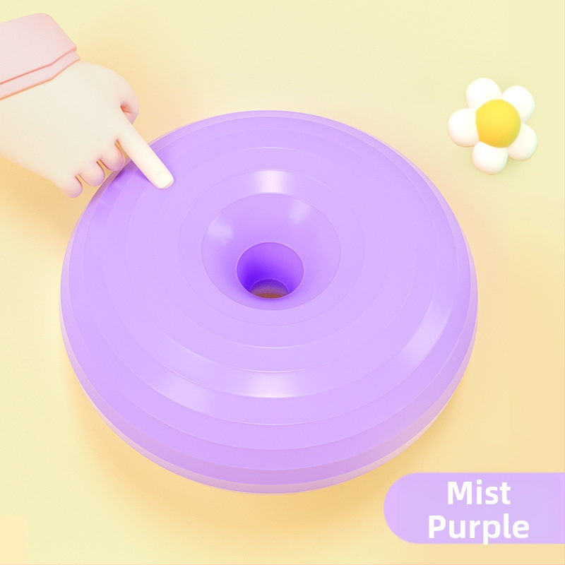 minge de yoga din PVC, 900 g, gonflabilă, pentru fitness, masaj și frumusețe