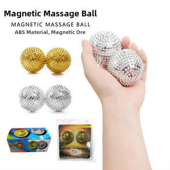 Minge de masaj magnetică din PVC pentru terapie manuală, neinflabilă, greutate 46,9 g