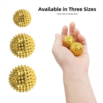 Minge de masaj magnetică din PVC pentru terapie manuală, neinflabilă, greutate 46,9 g