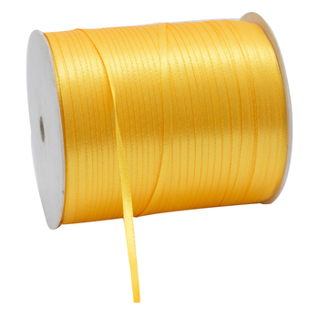 Poliesterio satino juostelė vestuvėms, dovanų įvyniojimui, gėlių įvyniojimui ir namų dekorui – aukšta kokybė