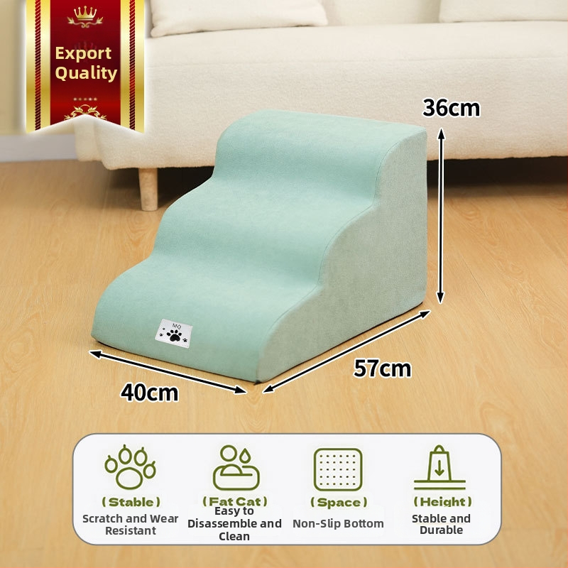 Produkta veids: Suņa gultas kāpnes; Īpašība: kāpņu konstrukcija; Zīmols: Alliance Kai; Izcelsme: Jiangsu; Materiāls: Cits