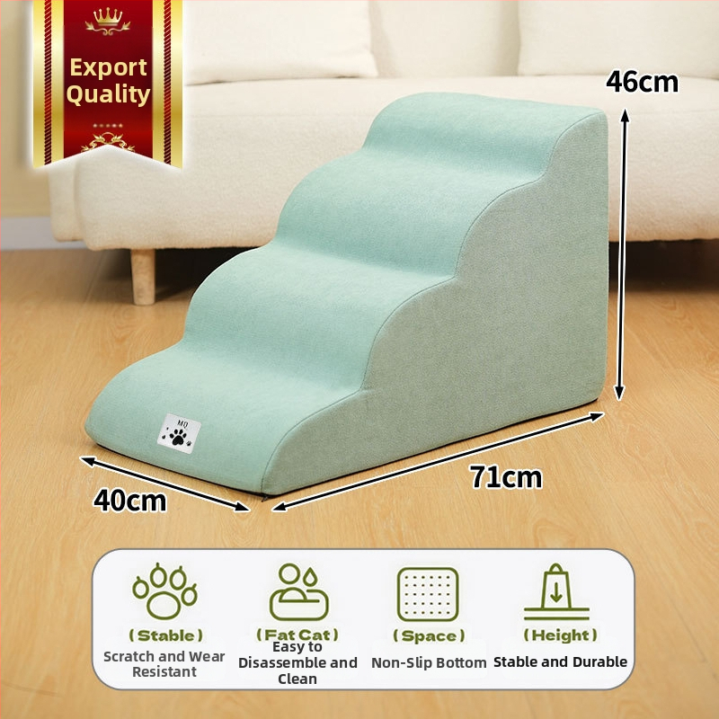 Produkta veids: Suņa gultas kāpnes; Īpašība: kāpņu konstrukcija; Zīmols: Alliance Kai; Izcelsme: Jiangsu; Materiāls: Cits