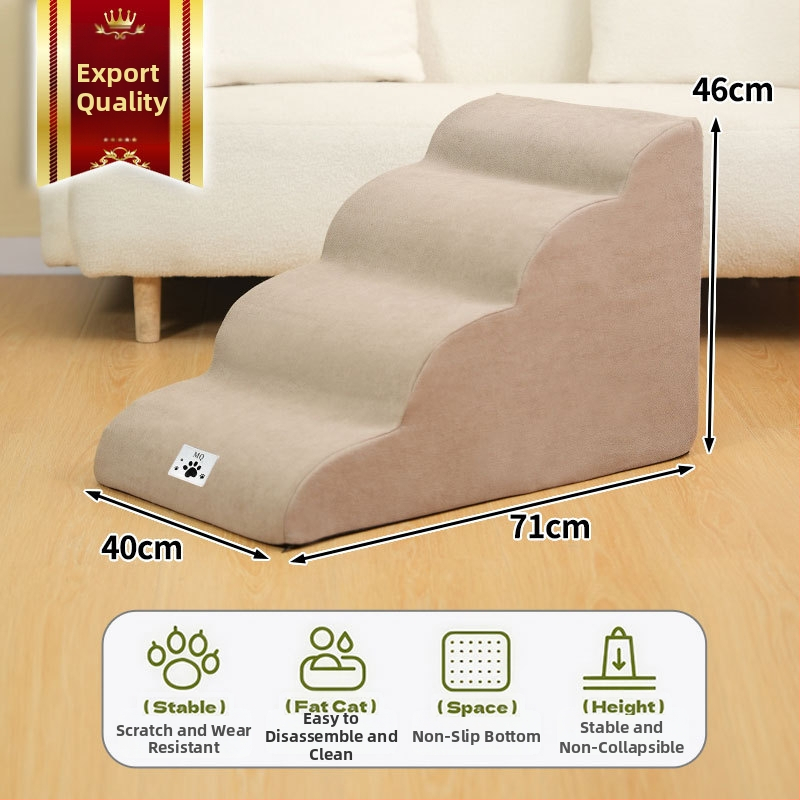 Produkta veids: Suņa gultas kāpnes; Īpašība: kāpņu konstrukcija; Zīmols: Alliance Kai; Izcelsme: Jiangsu; Materiāls: Cits