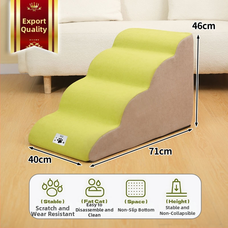 Produkta veids: Suņa gultas kāpnes; Īpašība: kāpņu konstrukcija; Zīmols: Alliance Kai; Izcelsme: Jiangsu; Materiāls: Cits